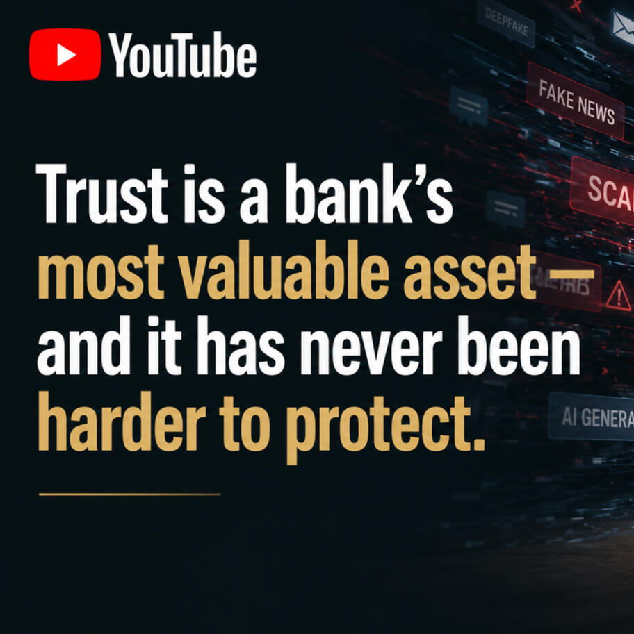 Trust is a bank's most valuable asset — and it has never been harder to protect. Trust is a bank's most valuable asset — and it has never been harder to protect. In an age of AI-generated content, financial misinformation, and communication overload, banks that produce more content are not automatically building stronger relationships